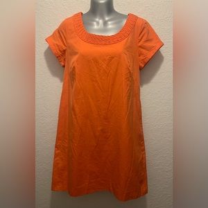 J. Crew Orange Dress Size 8